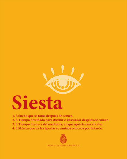 Siesta definiciónen e